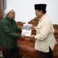 Prabowo Subianto mengunjungi Pondok Pesantren Attauhidiyah Giren Talang, Kabupaten Tegal. (Dok. Angga Raka Prabowo)