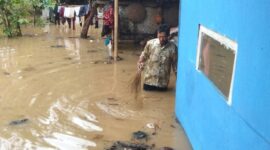 Banjir Melanda Kabupaten Tasikmalaya pada Minggu Pagi. (Dok. BNPB)
