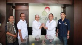 PWI Jatim melakukan kunjungan ke SKK Migas Jawa Bali Nusa-Tenggara. (Dok. PWI Jatim)