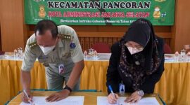 STBA LIA Jakarta bekerja sama dengan Kecamatan Pancoran, Jakarta Selatan. /Dok. STBA LIA Jakarta