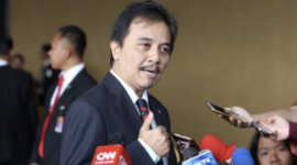 Pakar Telematika, Roy Suryo. (Dok. humas.polri.go.id)
