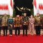 Presiden Jokowi dan para Pimpinan Lembaga Tinggi Negara. (Dok. MPR RI)
