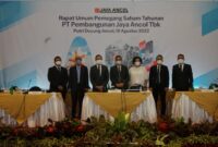 PT Pembangunan Jaya Ancol Tbk (Perseroan) menyelenggarakan Rapat Umum Pemegang Saham Tahunan (RUPST) pada Kamis (18/08) di Ancol, Jakarta Utara. (Dok. Ancol.com)