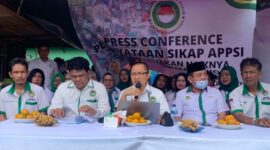 Press Conference Asosiasi Pedagang Pasar Seluruh Indonesia (APPSI) di Pasar Minggu, Selasa (30/8/2022). (Dok. Appsi.id)