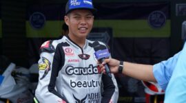 Pebalap Muda Pandu Padmogani. (Dok. Hazmi Srondol)