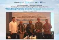 3rd Dialogue Business and Government 'Handling Marine Debris through Circularity'. (Dok. IBCSD)