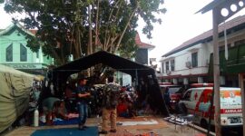 Posko Korban Gempa Bumi Kabupaten Cianjur. (Dok. Dwi Kunto Parmadi)
