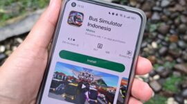 Ilustrasi Aplikasi Bus Simulator Indonesia. (Dok. Bisnisnews.com/Banny Rachman)