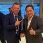 Erick Thohir dan tokoh sepak bola dunia. (Instagram.com/@mediaerickthohir)