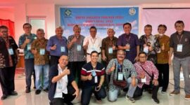 Widi Pancono kembali menjadi Ketua Pengurus KOPETINDO 2023-2027 dan Riki Ibrahim sebagai Ketua Pengawas KOPETINDO. (Dok. KOPETINDO)