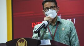Menteri Pariwisata dan Ekonomi Kreatif Sandiaga Uno. (Dok. Setkab.go.id)

