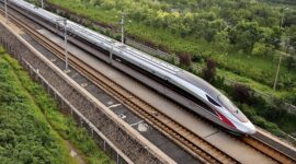 Proyek kereta cepat Jakarta Bandung. (Dok. Kcic.co.id)
