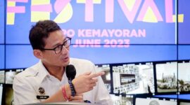 Ketua Pemenangan Pemilu Partai Persatuan Pembangunan (PPP) Sandiaga Salahuddin Uno. (Dok. Kemenparekraf.go.id) 