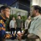 Ketua Umum Partai Gerindra Prabowo Subianto bersama Politisi PDIP Budiman Sudjatmiko di di Kertanegara, Jakarta Selatan. (Instagram.com/@gerindra)