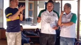 Credit Photo : Ki-ka : Edwin Hartanto (Technical Director Nano Guard Indonesia), Asep Suherman (Ketua BEA Jabar) dan Timan (Sekretaris BEA Jabar)