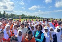 Menteri Pertahanan RI Prabowo Subianto dalam kunjungan kerjanya ke Pangandaran. (Instagram.com/@susipujiastuti115)