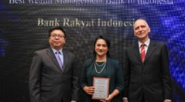 BRI berhasil meraih penghargaan sebagai “Best Wealth Management Bank in Indonesia”. 
