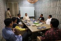 Acara peresmian Posko Pemilih Prabowo-Gibran (Kopi Pagi) di Jalan Gunawarman, Jakarta Selatan. (Dok. TIm Media Prabowo Subianto)