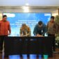 BRI dan BPJS Ketenagakerjaan melakukan penandatanganan kerja sama. (Dok. Bank BRI)
