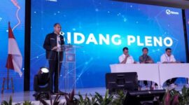 Agustya Hendy Bernadi resmi terpilih menjadi Ketua Umum Forum Humas BUMN (FH BUMN) periode 2023 s.d. 2025. (Dok. BRI)