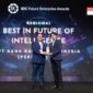 PT Bank Rakyat Indonesia (Persero) Tbk berhasil menyabet penghargaan Best Future of Intelligence dalam ajang Future Enterprise Awards 2023, baik di tingkat Indonesia maupun regional Asia Pasifik, yang diselenggarakan oleh International Data Corporation (IDC). (Dok. BRI)