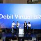 PT Bank Rakyat Indonesia (Persero) Tbk bersama Visa Indonesia meluncurkan Debit Virtual BRI. Acara peluncuran diselenggarakan pada 25 November 2023 di Gandaria City Mall, Jakarta. (Dok. BRI)
