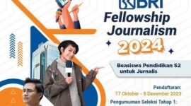 PT Bank Rakyat Indonesia (Persero) Tbk menggelar kompetisi menulis karya jurnalistik dan Creative+ Blog yaitu BRI Write Fest 2023. (Dok. BRI)