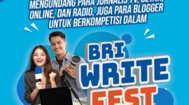 BRI Write Fest Digelar. (Dok. Bank BRI)