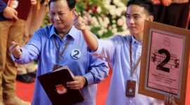 Pasangan Calon Presiden, Prabowo Subianto bersama Calon Wakil Presiden, Gibran Rakabuming.  (Dok. Tim Media Prabowo-Gibran)
