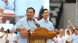 Pasangan Calon Presiden, Prabowo Subianto bersama Calon Wakil Presiden, Gibran Rakabuming. (Facebook.com/@Prabowo Subianto)