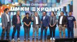 Press Conference UMKM Expo(RT) BRIlianpreneur 2023. (Dok. BRI)