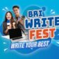 Pemenang dari kompetisi menulis karya jurnalistik dan Creative+ Blog bernama BRI Write Fest 2023 sudah diumumkan. (Dok. BRI)
