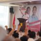 Sekjen Gerindra Ahmad Muzani menghadiri konsolidasi retusan kader dan para caleg Gerindra se daerah pemilihan Banten II. (Dok. Tim Media Gerindra)