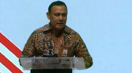 Eks Ketua Komisi Pemberantasan Korupsi (KPK) Firli Bahuri. (Dok. Mediacenter.riau.go.id)