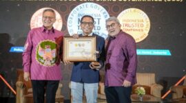 Bank BRI meraih penghargaan Indonesia Most Trusted Company dalam ajang Indonesia Good Corporate Governance Award 2023 (CGPI Award 2023) yang diselenggarakan oleh IICG dan SWA Media Group di Jakarta (21/12). (Dok. BRI)
