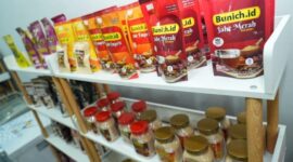 Salah satu dukungan BRI dalam mdukung pemberdayaan UMKM di seluruh Indonesia yakni dengan keikutsertaannya di “Bazar UMKM untuk Indonesia” di Ruang Rubanah dan Ground Floor, Sarinah yang berlangsung pada 30 November s.d 3 Desember 2023. (Dok. BRI) 