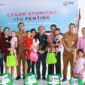 Corporate Social Responsibility (CSR) BRI Peduli menyalurkan bantuan “Cegah Stunting itu Penting” di berbagai wilayah di Indonesia. (Dok. BRI)