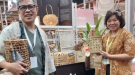 CRAFTOTE Gallery & Coffee mengikuti program UMKM EXPO(RT) BRILIANPRENEUR 2023 untuk memperluas pasar dan memperkuat ekosistem usaha. (Dok. BRI)