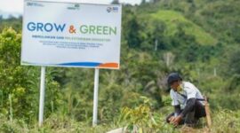 Universal dengan melakukan penanaman tanaman produktif. (Dok. BRI)