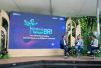 BRI Research Institute menyelenggarakan acara Diskusi Taman dengan tema “How Ultra Micro Holding Connects Finance to Millions in Indonesia”. (Dok. BRI)