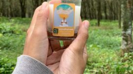 Brand MUNO FOLK, produsen home fragrance asal Bandung, Jawa Barat. (Dok. BRI)