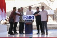 Acara Groundbreaking Pembangunan Gedung BRI di Ibu Kota Nusantara (IKN) pada Kamis, 29 Februari 2024. (Dok. BRI)
