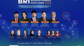 Bank Rakyat Indonesia (Persero) Tbk kembali menyelenggarakan BRI Microfinance Outlook 2024 yang akan berlangsung 7 Maret 2024 mendatang. (Dok. BRI)