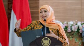 Gubernur Jawa Timur, Khofifah Indar Parawansa. (Facebook.com/@Khofifah Indar Parawansa)