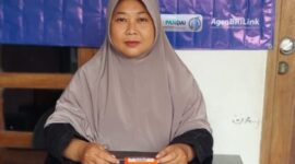 Agen mitra UMi BRILink, Hj. Caryati. (Dok. BRI)