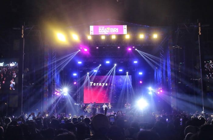 Event “KapanLagi Buka Bareng BRI Festival 2024” dihelat selama dua hari di Plaza Parkir Timur Gelora Bung Karno, Jakarta, tanggal 23-24 Maret 2024. (Dok. BRI)