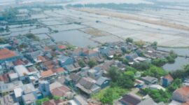 Desa Sukomulyo, Kecamatan Manyar, Kabupaten Gresik memenangkan penghargaan Desa Pengembangan Wirausaha Terbaik dalam Program Desa BRILiaN 2023. (Dok. BRI)