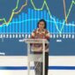 Sri Mulyani pada BRI Microfinance Outlook 2024 di Menara BRILiaN, Jakarta Selatan, Kamis (7/3/2024). (Dok. BRI)