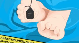 Ilustrasi Jasad Bayi. (Dok. Bisnisnews.com/@M Rifai Azhari)