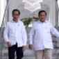 Calon Presiden No Urut 02, Prabowo Subianto bersama Presiden Jokowi. (Dok. Presidenri.go.id)